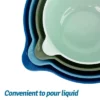 Itopfox 4-Piece Nesting Mixing Bowls Set With Pour Spout & Handle, BPA-Free, Microwave & Dishwasher Safe, Non-Slip Base, Lightweight -Target KitchenAid GUEST 88779287 6c50 468a 86ce b04c6841edc7