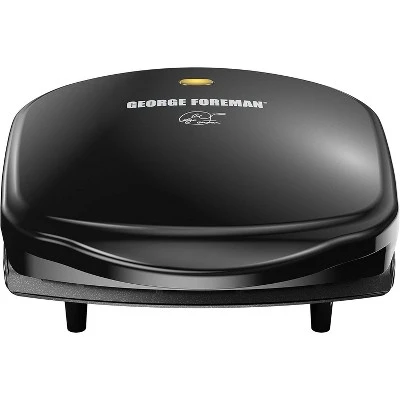 George Foreman GR10B 2-Serving Classic Plate Electric Indoor Grill And Panini Press, Black 9 George Foreman GR10B 2-Serving Classic Plate Electric Indoor Grill And Panini Press, Black - Image 7