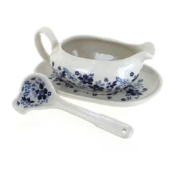 Blue Rose Polish Pottery S119 Manufaktura Gravy Boat Plate & Ladle 24 Blue Rose Polish Pottery S119 Manufaktura Gravy Boat Plate & Ladle -Target KitchenAid GUEST 88d5ff51 4d7b 4a11 aa37 392d87627f91