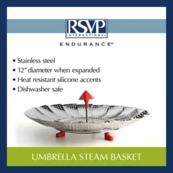 Rsvp Umbrella Steam Basket - 12In -Target KitchenAid GUEST 8926040b 5e08 409a 8e14 d194f6add2ad
