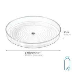 IDesign Recycled Plastic Lazy Susan Turntable Organizer, The Linus Collection – 9” X 1.75”, Clear 12 IDesign Recycled Plastic Lazy Susan Turntable Organizer, The Linus Collection – 9” X 1.75”, Clear -Target KitchenAid GUEST 892bb352 8968 4a55 b14e 3bdc41c1de89