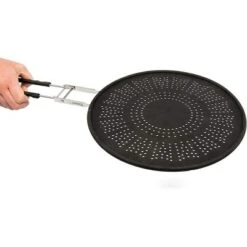 CucinaPro Silicone Splatter Screen- Multi Use XL 11.5" Oil And Grease Shield Guard And Strainer W Foldable Handle For Easy Storage -Target KitchenAid GUEST 89ae87bd cbed 4c42 8335 ebe2bf10e029