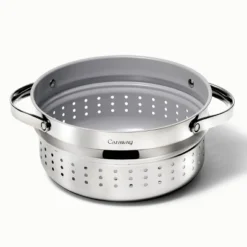Caraway Home Nonstick Stainless Steel Steamer Silver -Target KitchenAid GUEST 8aab3d8e b450 4e53 8640 392aca1b0efb