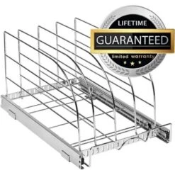 Hold N' Storage - Bakeware Pull Out Organizer For Cookie Sheet And More. Chrome Finished 16 Hold N' Storage - Bakeware Pull Out Organizer For Cookie Sheet And More. Chrome Finished -Target KitchenAid GUEST 8b1fc7d2 5fd9 4e51 8d06 d0cff91ea7a6