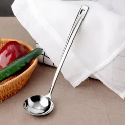 Unique Bargains Stainless Steel Ladle Kitchenware Spoons 11.6" Silver Tone 1 Pc -Target KitchenAid GUEST 8baf9a44 7231 4c11 aa03 2f9cfd0d5108