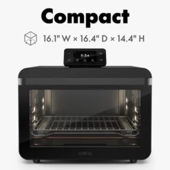 CHEF IQ MiniOven 25-Quart Smart Toaster Oven Air Fryer With Touchscreen Controls - Black -Target KitchenAid GUEST 8bdda32c 9070 4f04 b50d ccd54f70c052