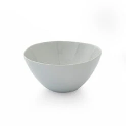 Portmeirion Sophie Conran Arbor Grey Serving Bowl – Elegant Stoneware Dish For Pasta, Salad, Snacks, Side Dishes, Microwave-Safe & Dishwasher