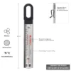 KitchenAid Candy Thermometer Silver: Stainless Steel Analog Food & Baking Thermometer, 100-400°F, Clip Mount -Target KitchenAid GUEST 8c59175a 6bfa 4f63 bbf9 532d3b8ecce7
