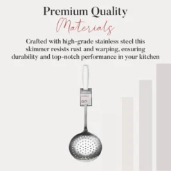 Farberware Professional Skimmer, 14" Stainless Steel - Durable Rust-Resistant Construction, Dishwasher Safe Kitchen Tool - Hanging Loop -Target KitchenAid GUEST 8d274e78 aed9 4027 8ec8 985fe6e8b796