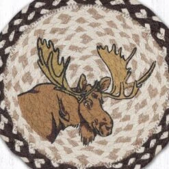 Earth Rugs Moose Printed Round Jute Trivet – 10" Rustic Hot Pad With Eco-Friendly Braided Natural Fiber Design 6 Earth Rugs Moose Printed Round Jute Trivet – 10" Rustic Hot Pad With Eco-Friendly Braided Natural Fiber Design -Target KitchenAid GUEST 8d36e7de 050f 4b05 949d fad70a3e6ea1