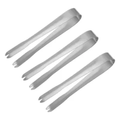 Unique Bargains 410 Stainless Steel Ice Tongs For Appetizers, Charcuterie, Dessert, Tea Party, Bar, Cafe Serving 5.2" Silver 3 Pcs -Target KitchenAid GUEST 8d4b3c25 cc84 4848 ac32 b7c01aa86f86