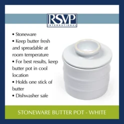 Rsvp Stoneware Butter Pot - White -Target KitchenAid GUEST 8d71c542 faad 47be a857 1afc36a9e922