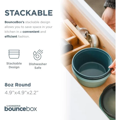 U Konserve Silicone Leak Proof Bento Bounce Box 4 U Konserve Silicone Leak Proof Bento Bounce Box - Image 2