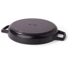 Alva Nori Enameled Cast Iron Griddle Pan 11" Non Toxic Grooved Ridges Seasoned Round Grill Pan Compatible W/ All Stovetops Oven Safe & Induction Safe -Target KitchenAid GUEST 8dde929a e524 4f3d b284 c0656941ed8f