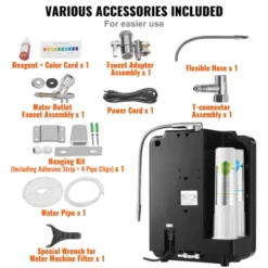VEVOR Alkaline Water Ionizer Machine, PH 2.5-11.2 Alkaline Acidic Hydrogen Water Purifier, 6 Water Settings Home Filtration System, Up To -850mV ORP 15 VEVOR Alkaline Water Ionizer Machine, PH 2.5-11.2 Alkaline Acidic Hydrogen Water Purifier, 6 Water Settings Home Filtration System, Up To -850mV ORP -Target KitchenAid GUEST 8e0341e3 b240 43f8 b3c8 eb0f1ca731e2
