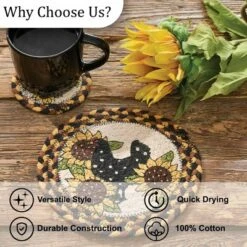 Park Designs Henny Penny Braided Trivet Set Of 6 -Target KitchenAid GUEST 8e18bfe9 9407 4fe9 8a67 7bfb1b0780af