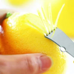 Rosle Citrus Zester With Canelle, Stainless Steel