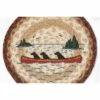 Earth Rugs Labs In Canoe Printed Round Jute Trivet – 10" Heat-Resistant Dog-Themed Rustic Accent For Kitchens -Target KitchenAid GUEST 8e3bcf24 e803 4ae3 af5c d82d2efe9122