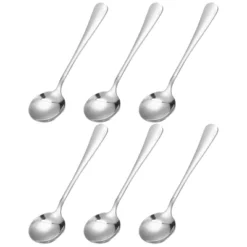 Unique Bargains Stainless Steel Dinner Tea Soup Round Spoons 6 Pcs Silver 20 Unique Bargains Stainless Steel Dinner Tea Soup Round Spoons 6 Pcs Silver -Target KitchenAid GUEST 8eb341b9 9f9a 4645 ba4b 422c6e5b9697