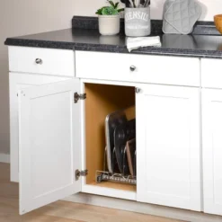 Hold N' Storage - Bakeware Pull Out Organizer For Cookie Sheet And More. Chrome Finished 18 Hold N' Storage - Bakeware Pull Out Organizer For Cookie Sheet And More. Chrome Finished -Target KitchenAid GUEST 8f004e51 132e 48f5 81ba bb645cd1afc9