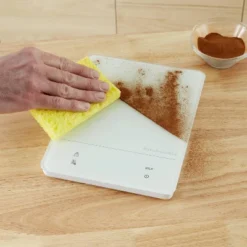 KitchenAid 11lb Waterproof Kitchen Digital Food Scale White: LED Display, Battery Powered, Coffee & Food Weight Scale -Target KitchenAid GUEST 8f38eea2 5566 493f 82bc 1ed6e9b8e0d5