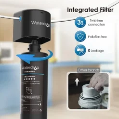 Waterdrop 10UB-B Under Sink Water Filter, Black Faucet 15 Waterdrop 10UB-B Under Sink Water Filter, Black Faucet -Target KitchenAid GUEST 8f728744 c07f 4730 85f7 61798a6bed00