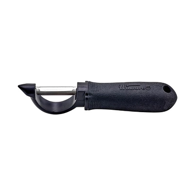 Winco Straight Peeler, Stainless Steel, Soft Grip Handle 5 Winco Straight Peeler, Stainless Steel, Soft Grip Handle - Image 3