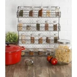 Design Imports Double Wide 4 Row Chicken Wire Spice Rack -Target KitchenAid GUEST 8fd56806 d10d 4733 917e 2ae467cc49f2