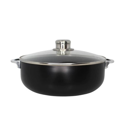 IMUSA Caldero With Dual Speckled Ceramic Set Black: 9 IMUSA Caldero With Dual Speckled Ceramic Set Black: - Image 7