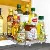 Lynk Professional 8" Wide Slide Out Spice Rack Upper Cabinet Organizer: Chrome-Plated Kitchen Storage With Ball Bearing Glides -Target KitchenAid GUEST 8fd8897f 8980 43ac b2a3 bc4bf1b606a3