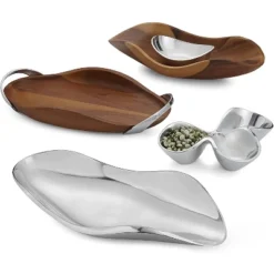 Nambe Bella Alloy And Acacia Wood Handled Tray 8 Nambe Bella Alloy And Acacia Wood Handled Tray -Target KitchenAid GUEST 8ff8a880 1f99 4a9b a1b2 4379e41b565d