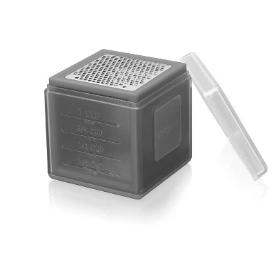 Microplane 3-in-1 Cube Grater With Fine, Ribbon, And Coarase Blades 5 Microplane 3-in-1 Cube Grater With Fine, Ribbon, And Coarase Blades - Image 3