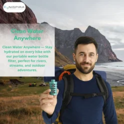 Nispira Activated Carbon Water Filter Replacement Compatible With Philips GoZero Adventure Water Bottle, 6 Pcs -Target KitchenAid GUEST 901c0352 a893 4551 b373 3a393d9eba09