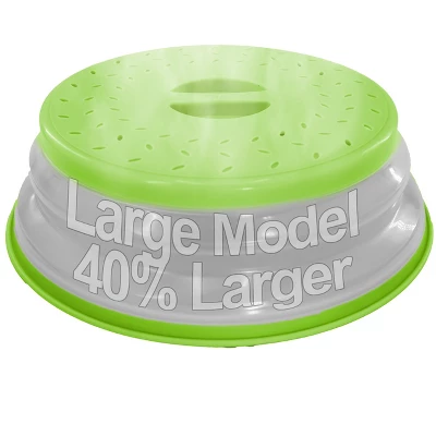 5 Star Super Deals Microwave Splatter Guard Cover - Large - Collapsible Lid For Food Protection And Easy Storage - BPA-Free, Dishwasher Safe 11 5 Star Super Deals Microwave Splatter Guard Cover - Large - Collapsible Lid For Food Protection And Easy Storage - BPA-Free, Dishwasher Safe - Image 9
