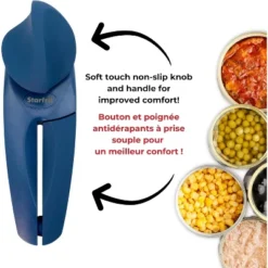 Can Opener - Safe No-Sharp-Edge Design, Holds Lid - Heavy Duty Comfort Grip -Target KitchenAid GUEST 905b667c b660 43ad 939a 51c227e5c7ce