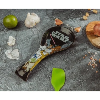Silver Buffalo Star Wars Original Trilogy Characters Ceramic Spoon Rest Holder 9 Silver Buffalo Star Wars Original Trilogy Characters Ceramic Spoon Rest Holder - Image 7