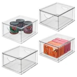 IDesign Stackable Storage Drawer For Pantry, Set Of 4, Clear, Made In USA -Target KitchenAid GUEST 90d10f65 e89b 4f1f a1c7 7f0481c0a618