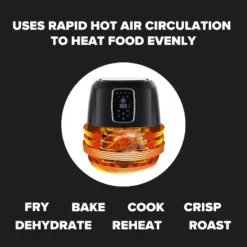 Emerald 5.2L Healthy Family Size Air Fryer With 7 Presets, 60-Min Timer & Dishwasher Safe Basket 15 Emerald 5.2L Healthy Family Size Air Fryer With 7 Presets, 60-Min Timer & Dishwasher Safe Basket -Target KitchenAid GUEST 912d5108 e335 4f05 9b54 b2e941055b9b