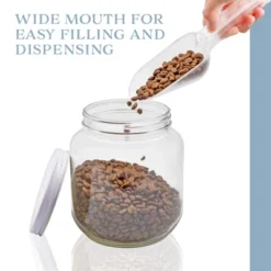 Cornucopia Brands 64oz Clear Wide-Mouth Glass Jar W/ Metal Lid; 2 Quart Food Storage Jar 15 Cornucopia Brands 64oz Clear Wide-Mouth Glass Jar W/ Metal Lid; 2 Quart Food Storage Jar -Target KitchenAid GUEST 918c9667 8b7b 409b 920a 31e7354685f1
