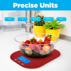 Smart Weigh Digital Food Scale - 11-pound Capacity - Red 13 Smart Weigh Digital Food Scale - 11-pound Capacity - Red -Target KitchenAid GUEST 91c6077b 34dd 4df2 93c0 8cd03c08a222