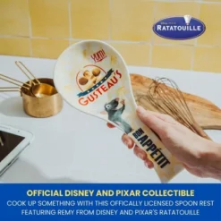 Silver Buffalo Disney Pixar Ratatouille Icon Collage "Bon Appetit" Ceramic Spoon Rest Holder -Target KitchenAid GUEST 9237ef12 3c5c 43e3 a194 e8ca8a54432b