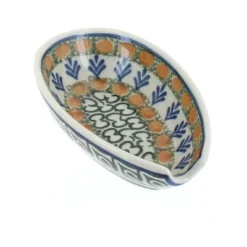 Blue Rose Polish Pottery 381 Ceramika Artystyczna Small Spoon Rest 31 Blue Rose Polish Pottery 381 Ceramika Artystyczna Small Spoon Rest -Target KitchenAid GUEST 9306eb35 f45c 407d bfbb a6018698a3ba