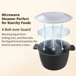 Itopfox Professional Large Microwave Cookware, Rice Cooker & Steamer For Vegetables, Safe Mixing & Serving Bowls, Food Storage Container, BPA Free 10 Itopfox Professional Large Microwave Cookware, Rice Cooker & Steamer For Vegetables, Safe Mixing & Serving Bowls, Food Storage Container, BPA Free -Target KitchenAid GUEST 933dbd9f 18dd 4c1d 874c 7ec638e7ed05