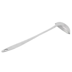 Unique Bargains Canteen Dining Hall Long Handle Cooking Utensil Soup Ladle 13.4" Silver Tone 1 PC