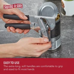 Swing-A-Way Portable Can Opener With Sharp Blade, Manual Hand Held, 2-in-1 Can And Bottle Opener, Made Of Steel -Target KitchenAid GUEST 93838831 c930 4dac 8cae 133a30795d41