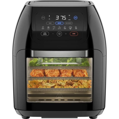 Chefman Multifunctional Digital 10 Qt. Air Fryer+ Rotisserie, Fry, Roast & Bake, 17 Presets - Black 13 Chefman Multifunctional Digital 10 Qt. Air Fryer+ Rotisserie, Fry, Roast & Bake, 17 Presets - Black - Image 11