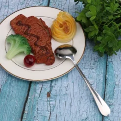 Unique Bargains Stainless Steel Tableware Straight Handle 7" Long Soup Spoons Silver Tone 5 Pcs -Target KitchenAid GUEST 939858de 02ec 4e67 9527 b05110e6a9f6