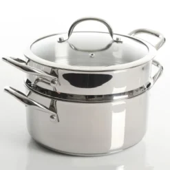 Kenmore Elite Devon 10 Piece Heavy Gauge Stainless Steel Cookware Set