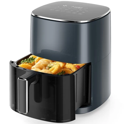 JIONJOY Compact & Large 6 Qt Air Fryer With Window Square , Roast, Reheat, Bake, Steam 3 JIONJOY Compact & Large 6 Qt Air Fryer With Window Square , Roast, Reheat, Bake, Steam
