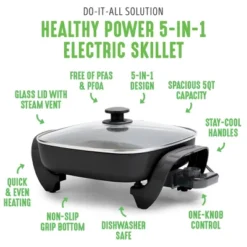 GreenLife Electric Skillet -Target KitchenAid GUEST 93bff073 d87c 4a09 b333 0b878687b533